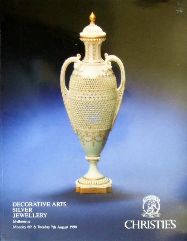 Christie's ~ Art, Silver, Jewellery ~ Melbourne ~ 07. 08. 1990