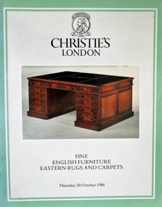 Christie's ~ Furniture, Rugs & Carpets ~ London ~ 30. 10. 1986