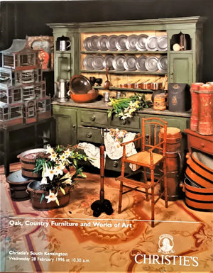 Christie's ~ Oak, Furniture & W.O.A. ~ London ~ 28. 02. 1996