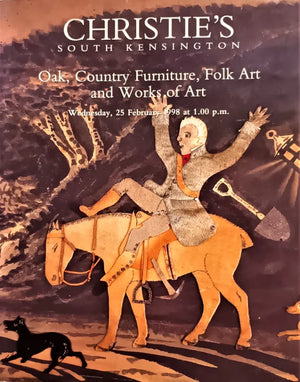 Christie's ~ Furniture, Folk Art & W.O.A. ~ London ~ 25. 02. 1998