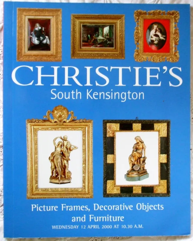 Christie's ~ Picture Frames & Furniture ~ London ~ 12. 04. 2000