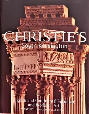 Christie's ~ Furniture & W.O.A. ~ London ~ 07. 02. 2001
