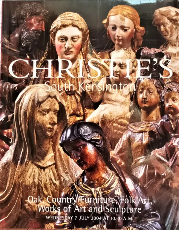 Christie's ~ Furniture, Folk Art, W.O.A., Sculpture ~ London ~ 07.07.2004
