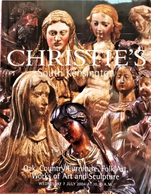 Christie's ~ Furniture, Folk Art, W.O.A., Sculpture ~ London ~ 07.07.2004