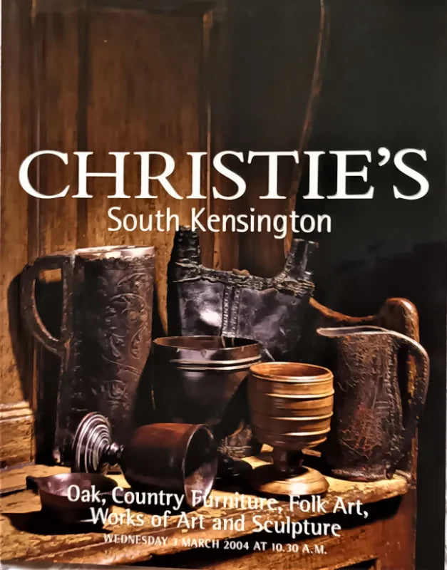 Christie's ~ Furniture, Folk Art, W.O.A., Sculpture ~ London ~ 03.03.2004