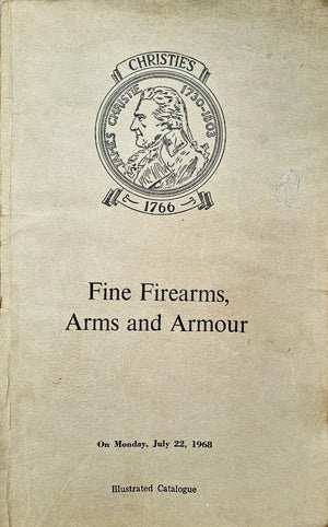 Christie's ~ Firearms, Arms & Armour ~ London ~ 22. 07. 1968