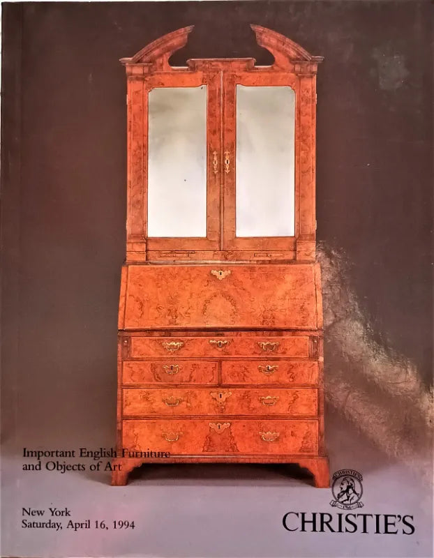 Christie's ~ English Furniture & Objects of Art ~ New York ~ 16. 04. 1994