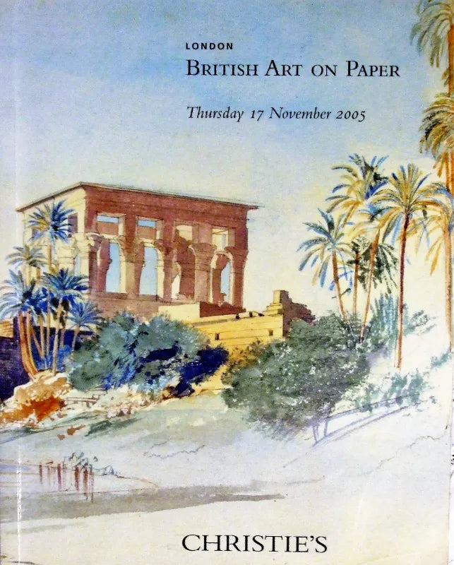 Christie's ~ British Art on Paper  ~ London ~ 17. 11. 2005