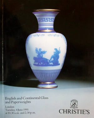 Christie's ~ Glass & Paperweights ~ London ~ 04. 06. 1991