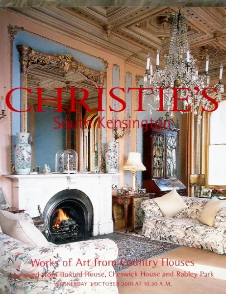 C HSE-9202 Works of Art from Country Houses L 03. 10. 2001