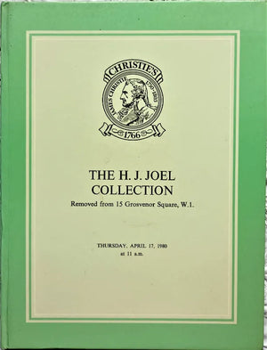 Christie's ~ The H.J. Joel Collection ~ London ~ 11. 04. 1980
