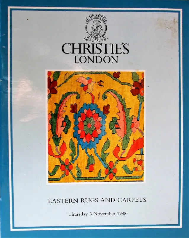 Christie's ~ Eastern Rugs & Carpets ~ London ~ 03. 11. 1988