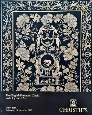 Christie's ~ Furniture, Clocks & Objects of Art ~ New York ~ 14. 10. 1989