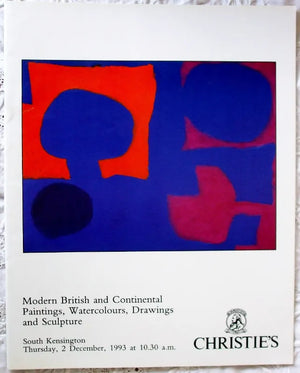 Christie's ~ Modern British and Continental Paintings, Watercolours, Drawings and Sculpture ~ London ~ 02. 12. 1993