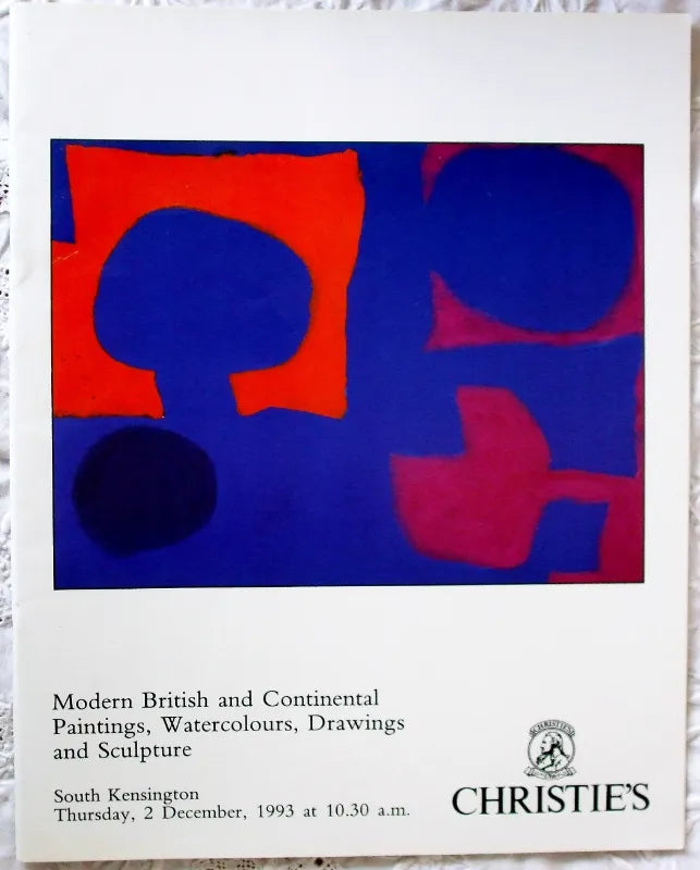 Christie's ~ Modern British and Continental Paintings, Watercolours, Drawings and Sculpture ~ London ~ 02. 12. 1993