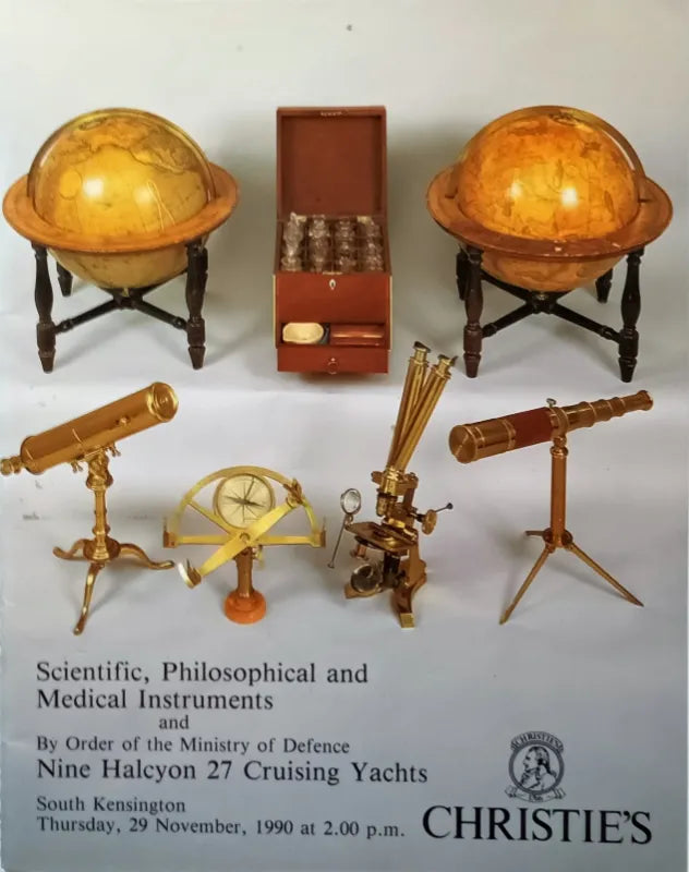 Christie's ~ Scientific Instruments ~ London ~ 29. 11. 1990
