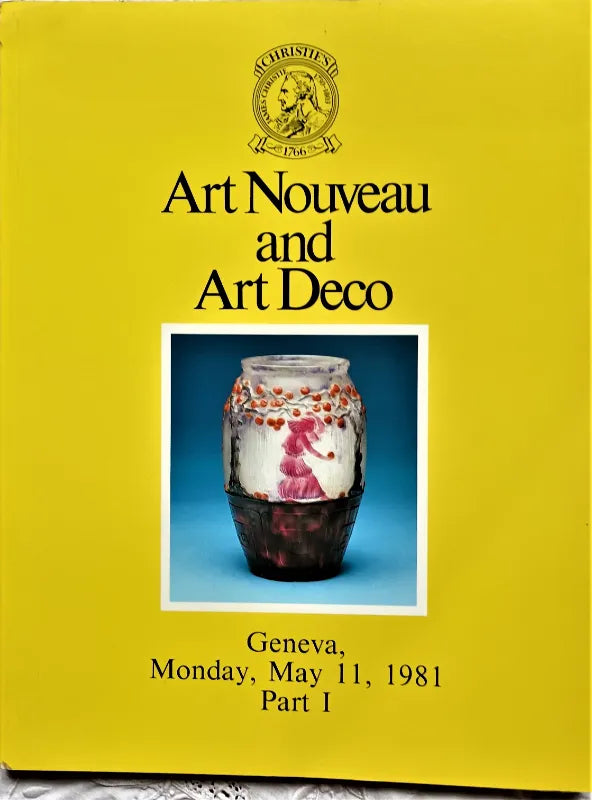 Christie's ~ Art Nouveau & Art Deco ~ Part I ~ Geneva ~ 11. 05. 1981