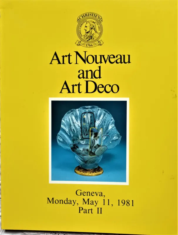 Christie's ~ Art Nouveau & Art Deco ~ Part II ~ Geneva ~ 11. 05. 1981