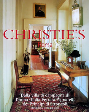 Christie's ~ Donna Giulia Ferrara Pignatelli ~ Roma ~ 26.10.2000