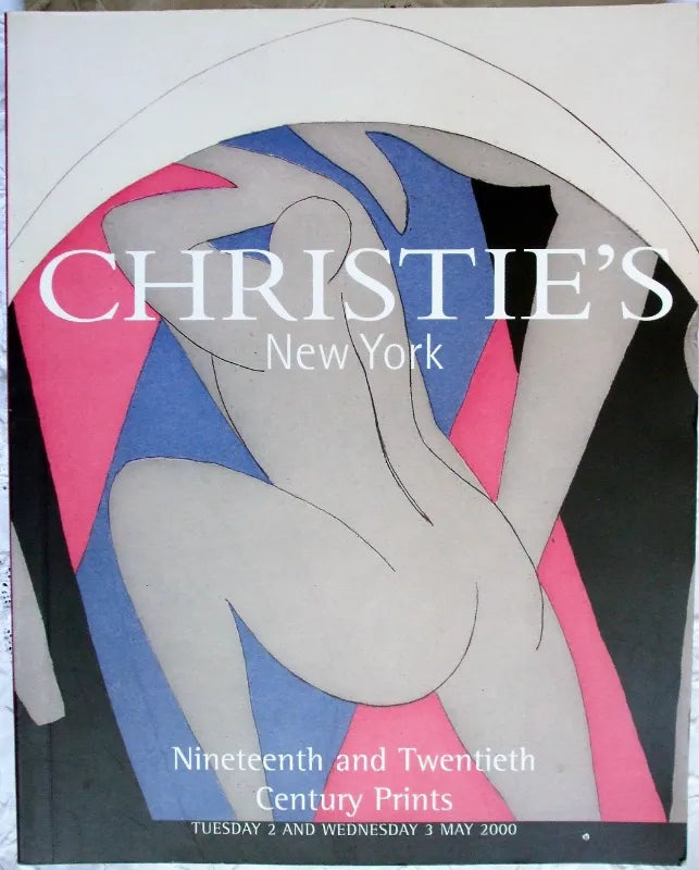 Christie's ~ Nineteenth and Twentieth Century Prints ~ New York ~ 02. - 03. 05. 2000