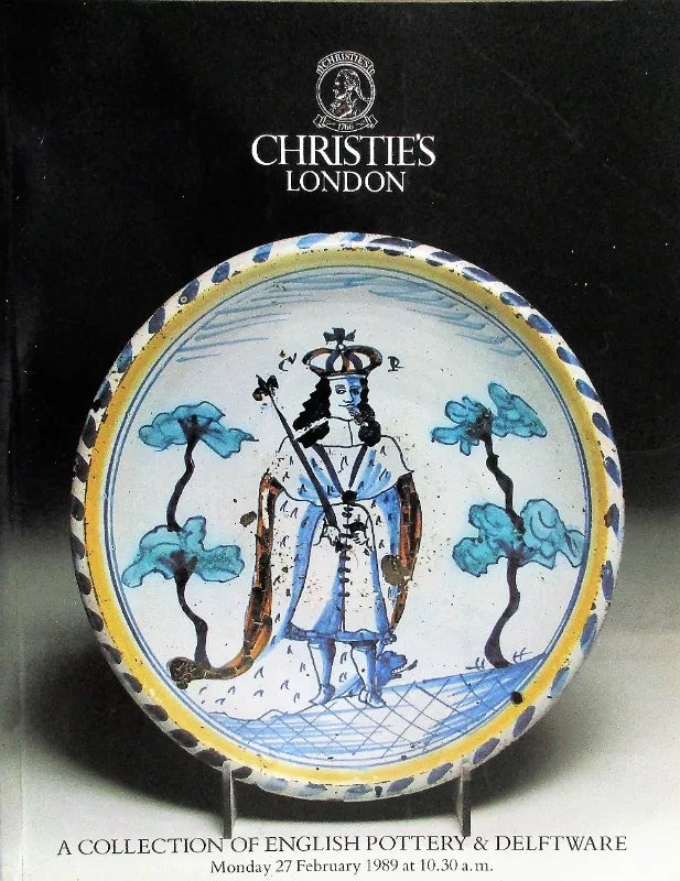 Christie's ~ English Pottery & Delftware ~ London ~ 27. 02. 1989