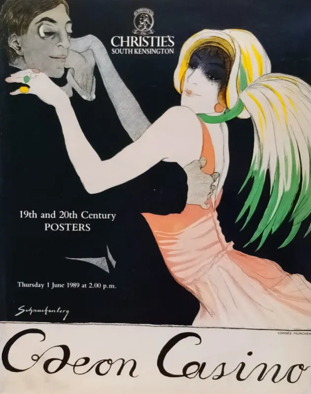 Christie's ~ 19th & 20th Century Posters ~ London ~ 01. 06. 1989