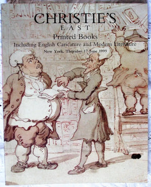 Christie's ~ Printed Books ~ New York ~ 17. 06. 1999