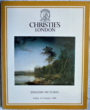Christie's ~ English Pictures ~ London ~ 14. 10. 1988