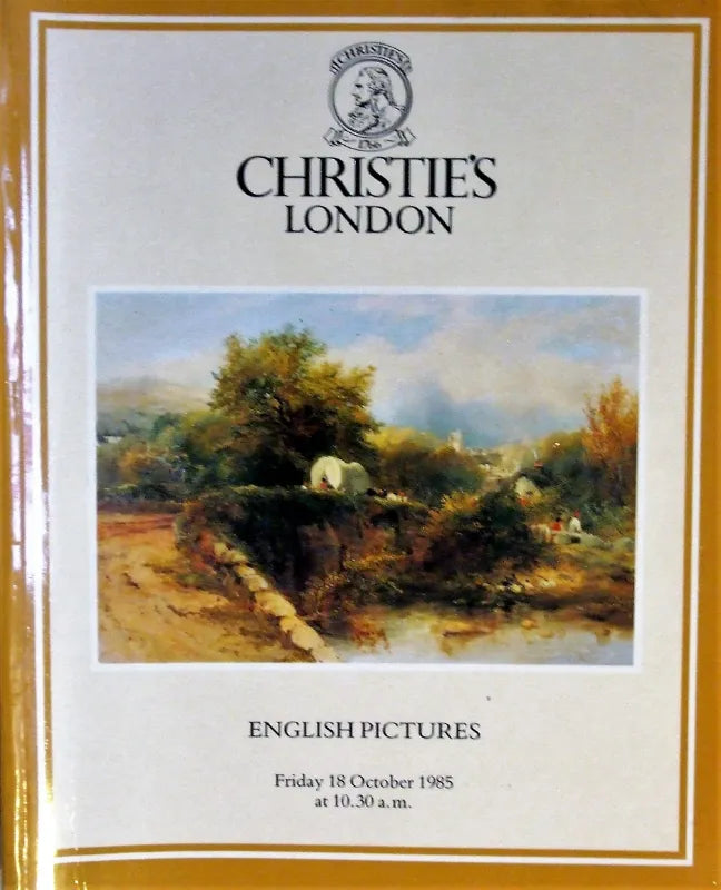 Christie's ~ English Pictures ~ London ~ 18. 10. 1985