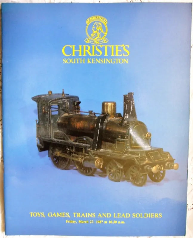 Christie's ~ Toys ~ London ~ 27. 03. 1987