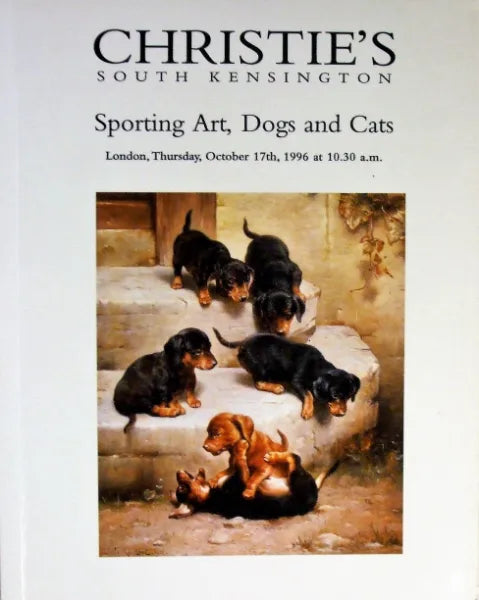 C WLF-7390 Sporting Art Dogs and Cats L 17. 10. 1996