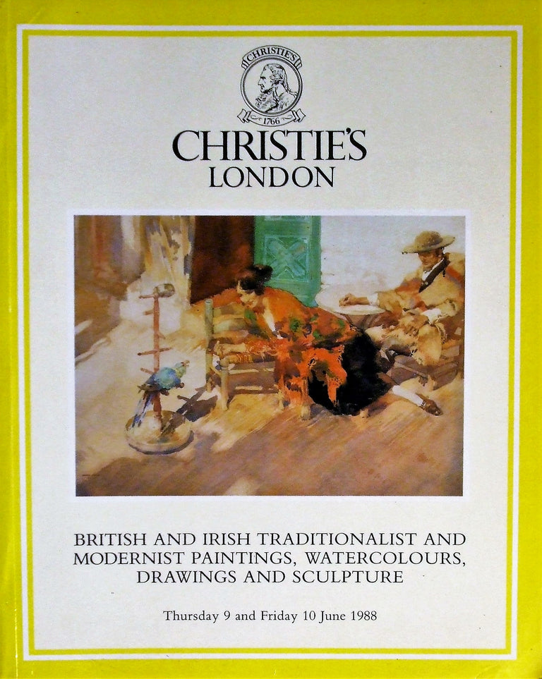 Christie's ~ Pictures & Sculpture ~ London ~ 09. & 10. 06. 1988