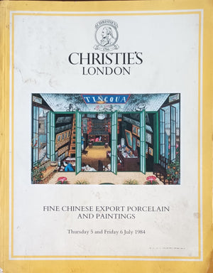 Christie's ~ Chinese Porcelain and Paintings ~ London ~ 05. & 06. 07. 1984