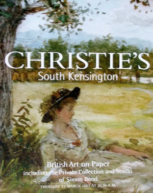 Christie's ~ British Art on Paper ~ Simon Bond  London  27 03. 2003
