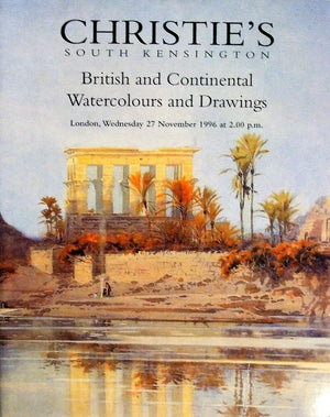 Christie's ~ Watercolours & Drawings ~ London ~ 27. 11. 1996
