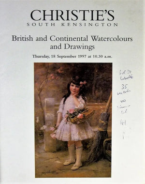 Christie's ~ Watercolours & Drawings ~ London ~ 18. 09. 1997