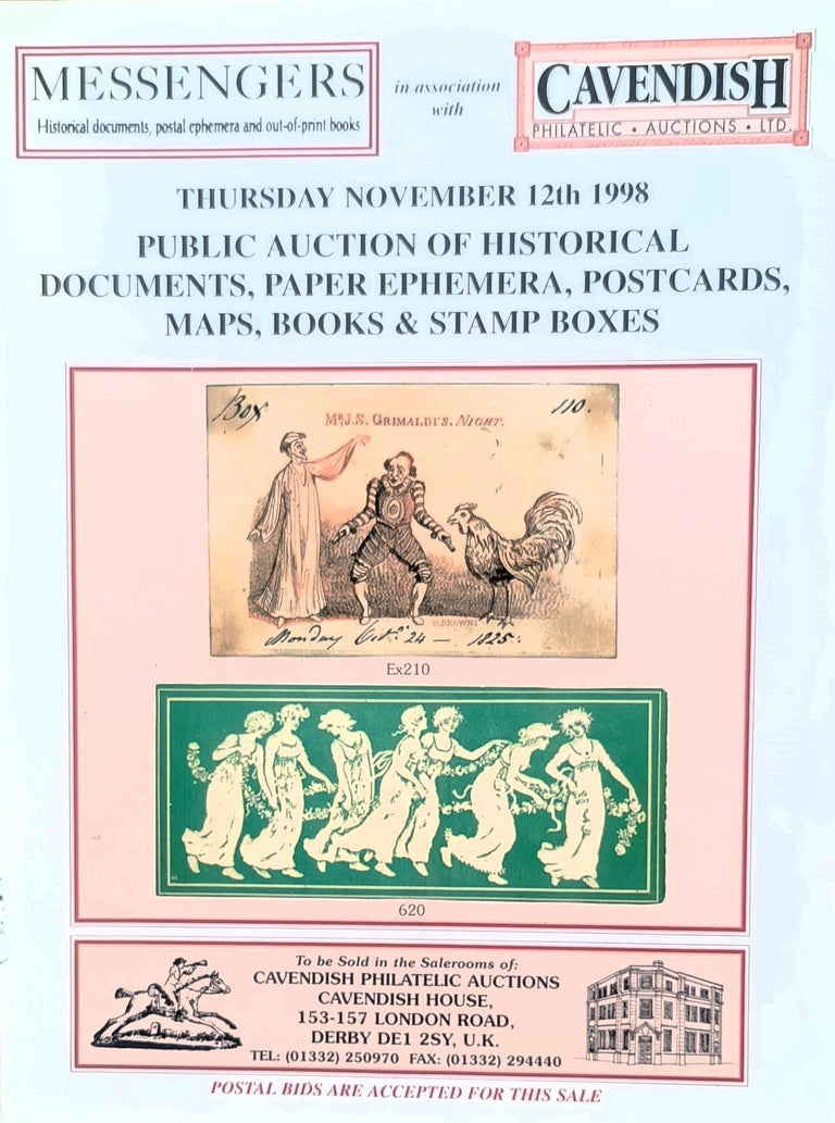 CM Ephemera D 12. 11. 1998