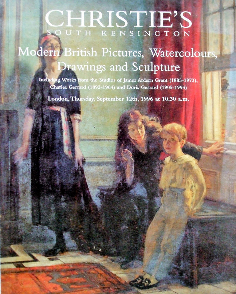 Christie's ~ Modern British Pictures, Watercolours, Drawings and Sculpture ~ London ~ 12. 09. 1996