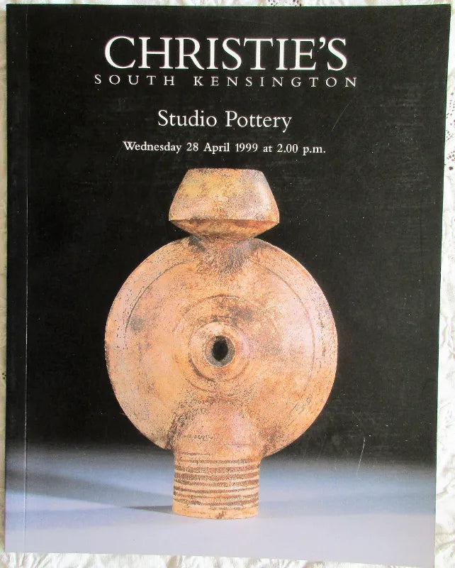 Christie's ~ Studio Pottery ~ London ~ 28. 04. 1999
