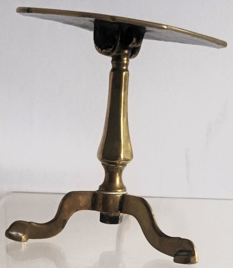 Antique English Georgian Brass Candle Reflector