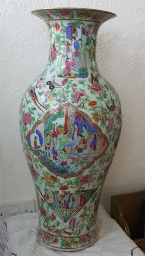 Cantonese Famille Rose Vase