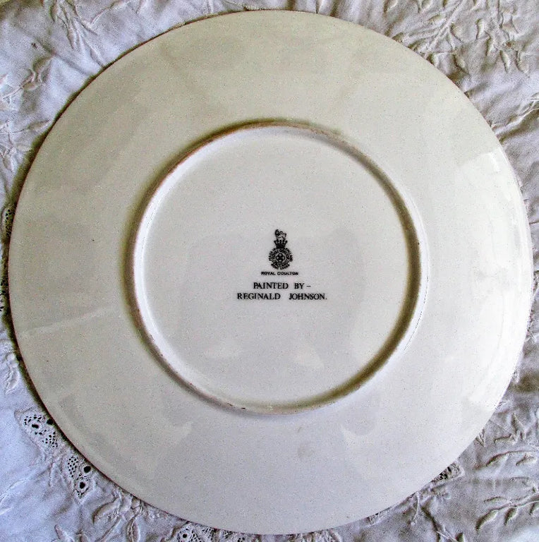 Royal Doulton Porcelain Plate ~ 
