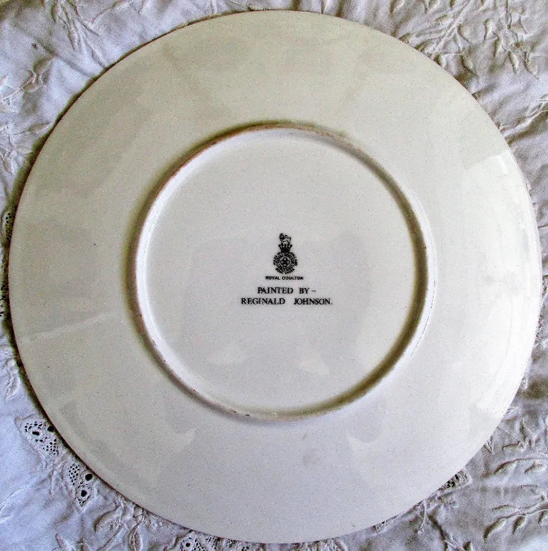 Royal Doulton Porcelain Plate ~ 