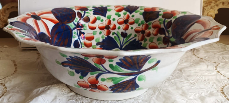 Antique Victorian Gaudy Welsh 