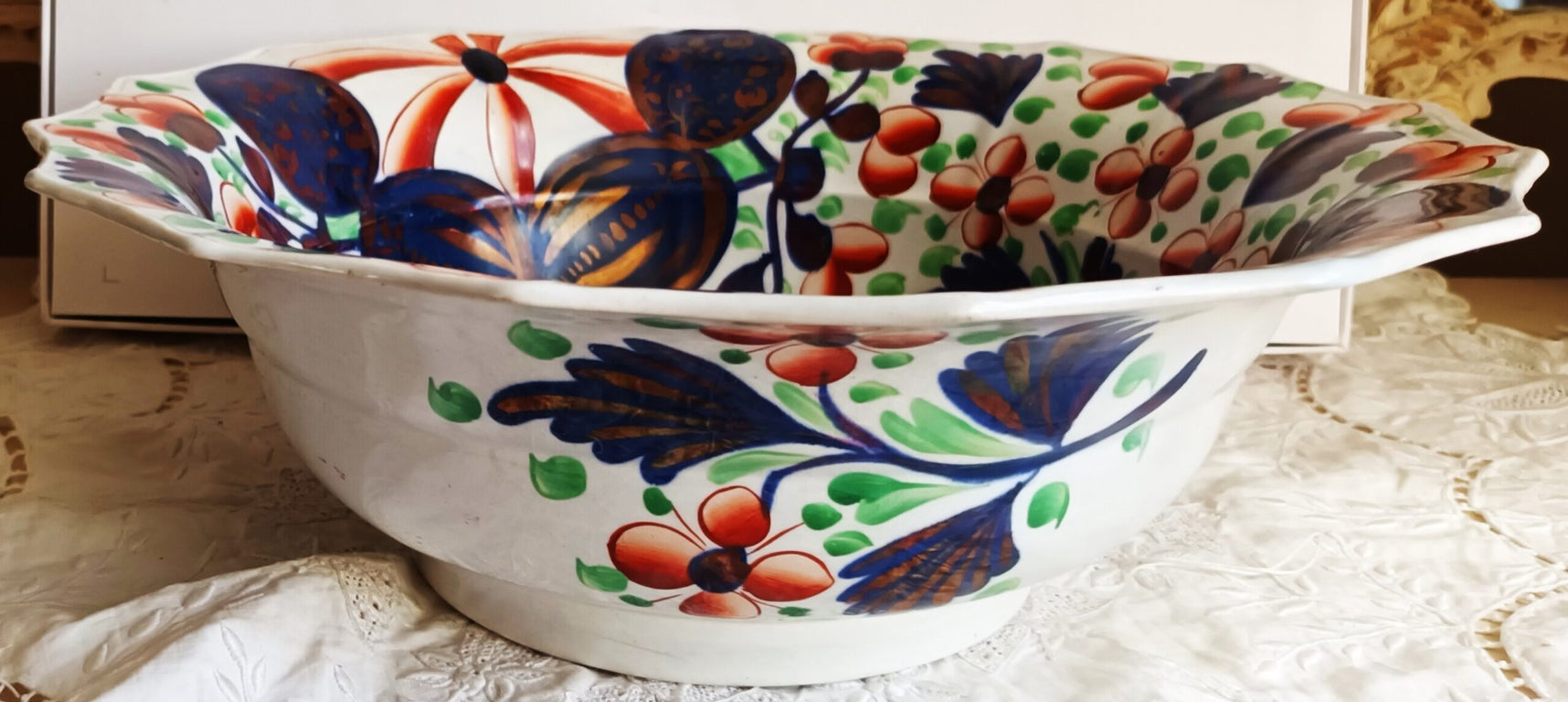 Antique Victorian Gaudy Welsh 