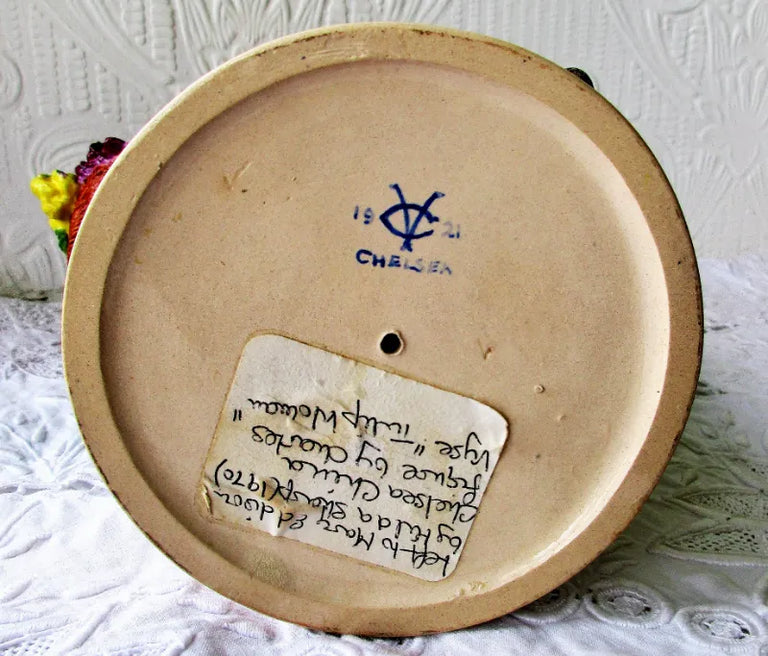 Antique Studio Pottery Figurine ~ 