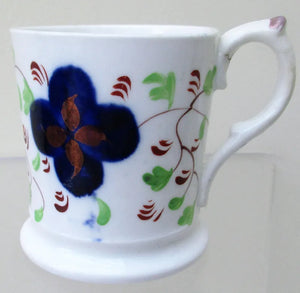 Victorian Gaudy Welsh Child's Mug