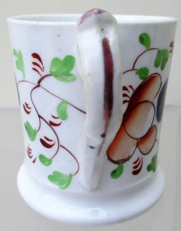 Victorian Gaudy Welsh Child's Mug