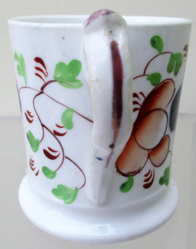 Victorian Gaudy Welsh Child's Mug