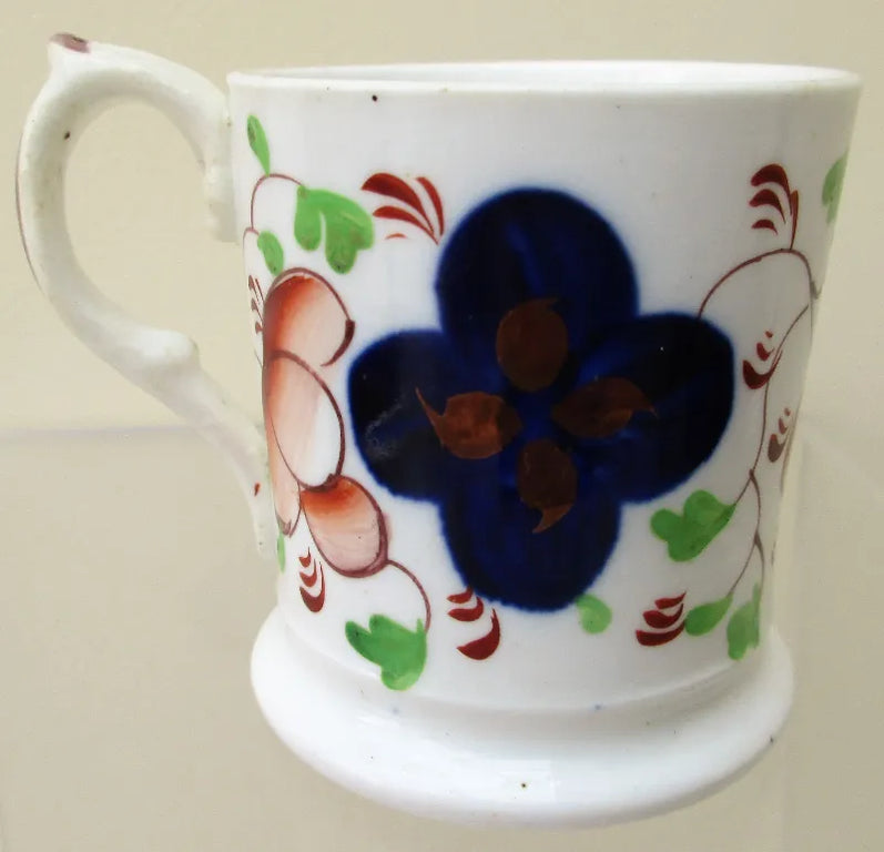 Victorian Gaudy Welsh Child's Mug
